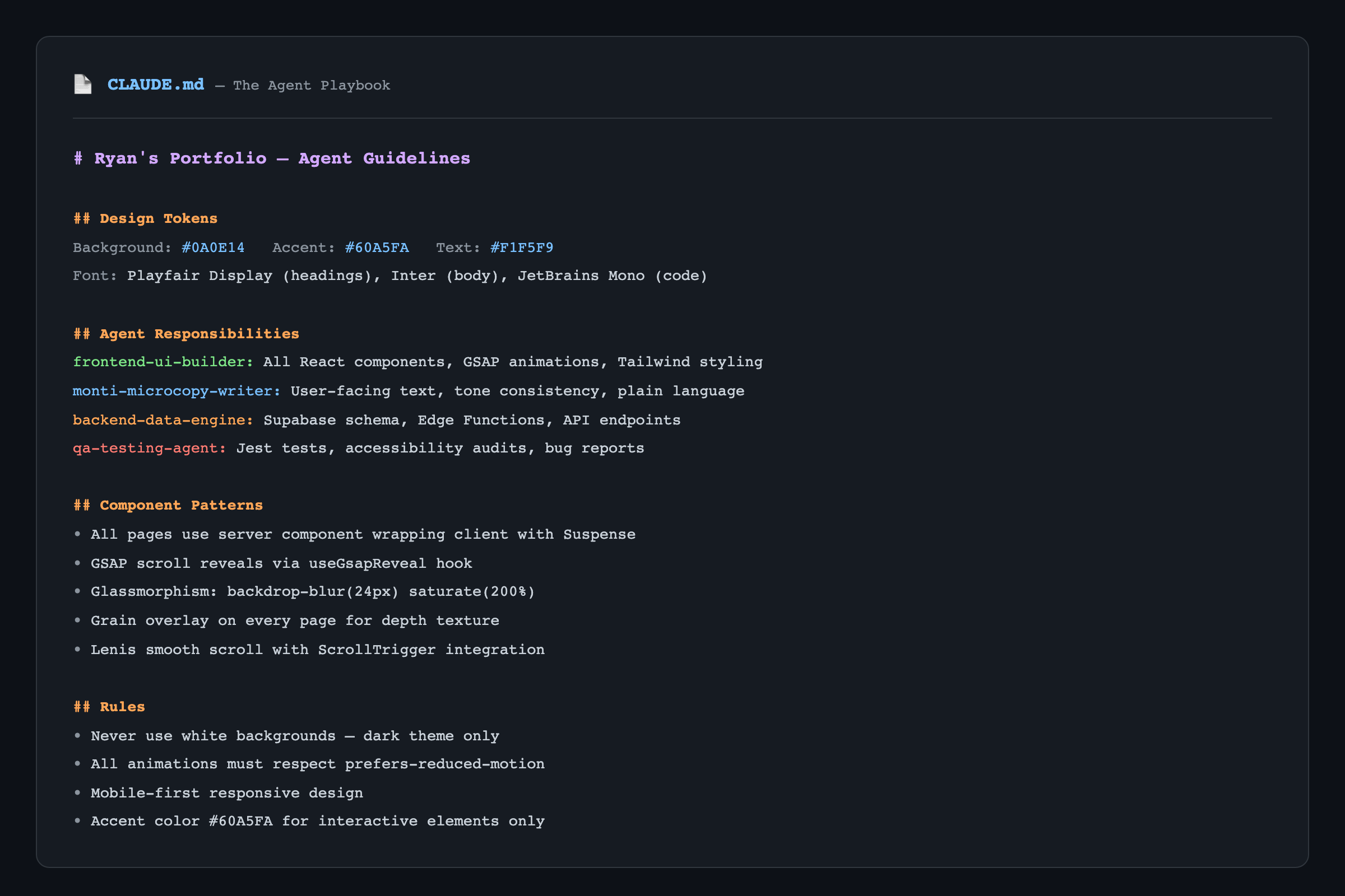 CLAUDE.md specification file